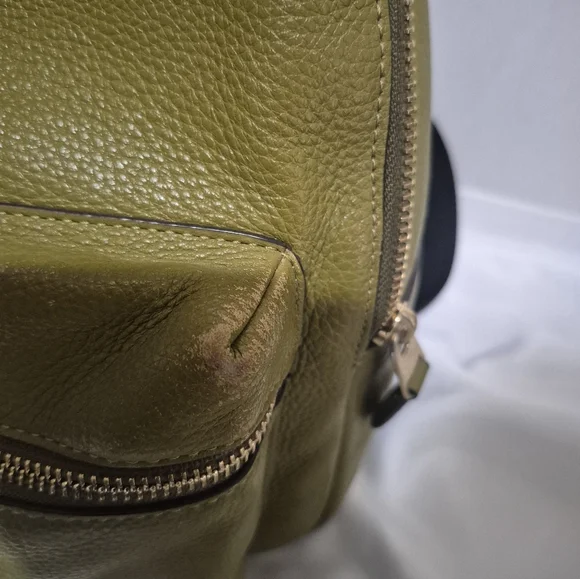 Coach Charlie Pebbled Leather Backpack